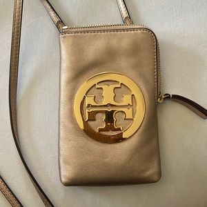 Charlie rose gold Tory Burch crossbody